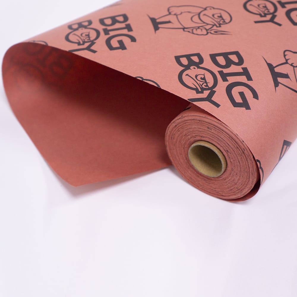 Big Boy Barbecue Accessories > Food Preparation > Butcher Paper & Twine Big Boy Rose Gold Smoking Paper - 24" x 150'