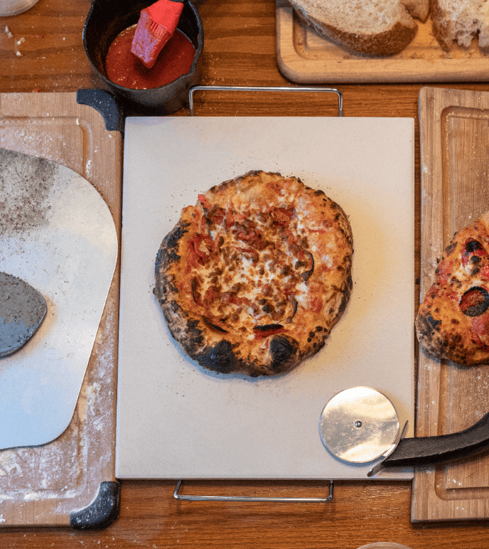 Big Boy Barbecue Accessories > Grilling Tools > Pizza Accessories Big Boy Rectangular Pizza Stone