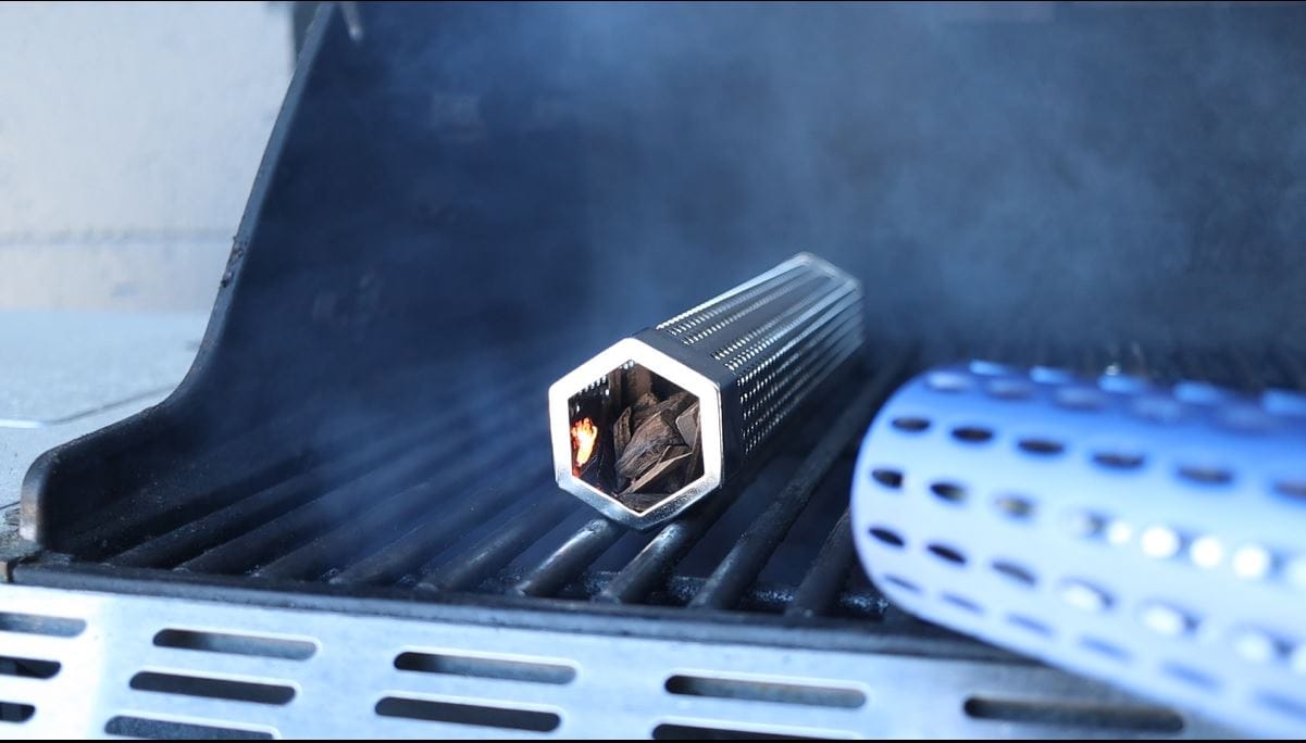 Big Boy Barbecue Accessories > Smoking Accessories > Pellet Accessories > Smoker Box Big Boy The Smoke Pipe - 12" Stainless Steel Wood Chip and Pellet Smoking Tube