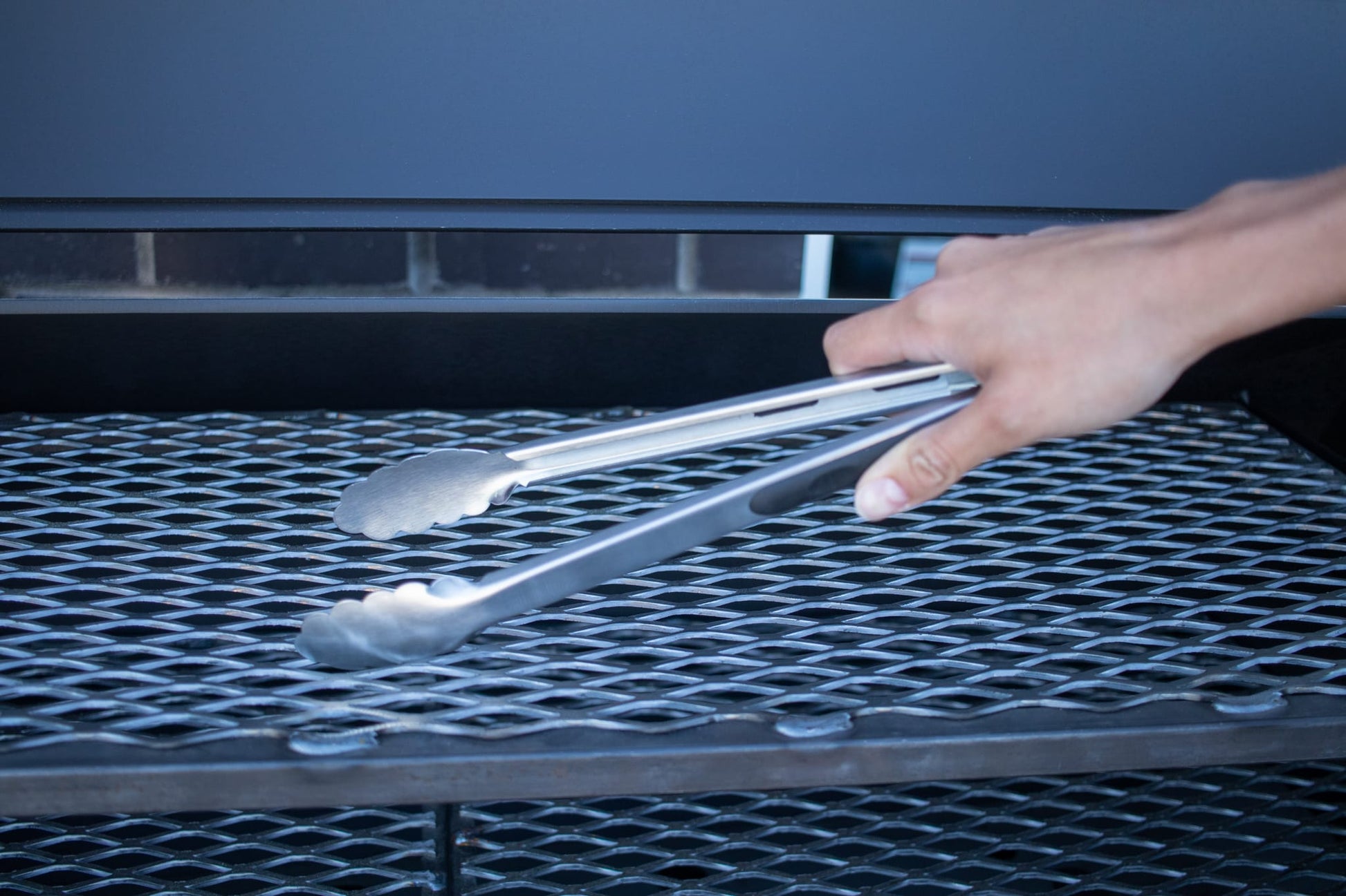 Big Boy Barbecue Accessories > Tools & Gadgets > Tongs Brander Sausage Snatchers - 12" Stainless Steel Tongs with Silicone Grip