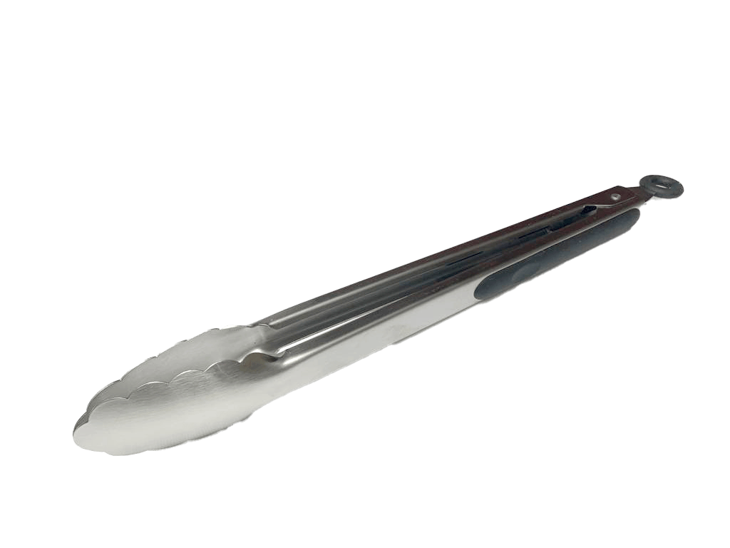 Big Boy Barbecue Accessories > Tools & Gadgets > Tongs Brander Sausage Snatchers - 12" Stainless Steel Tongs with Silicone Grip