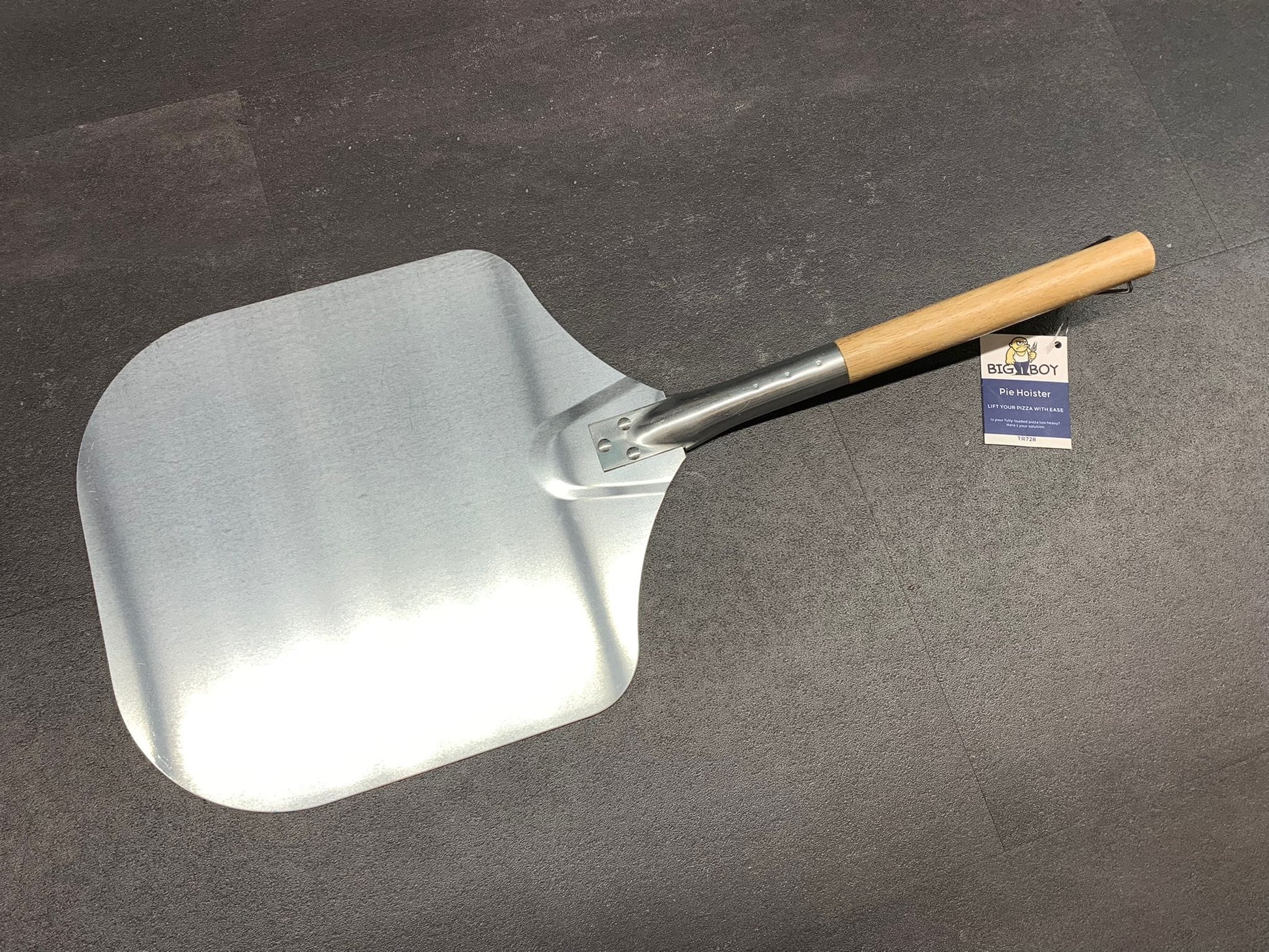 Big Boy Big Boy Pie Hoister - Stainless Steel Pizza Peel