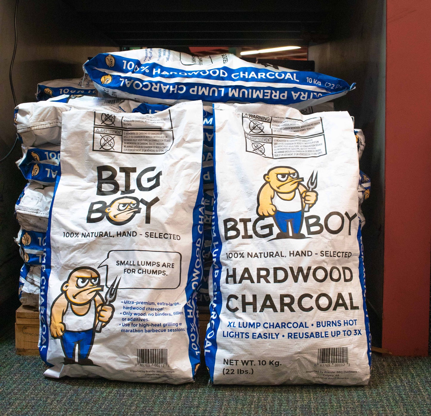 Big Boy Wood & Charcoal > Charcoal > Lump Charcoal Big Boy 100% Natural Hardwood Charcoal