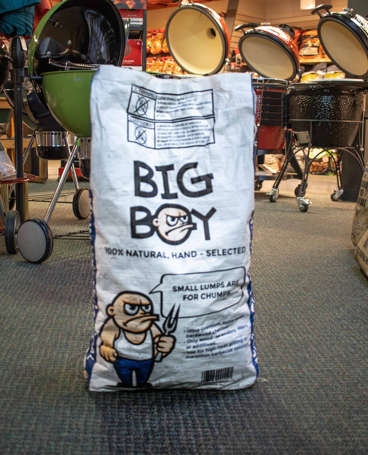 Big Boy Wood & Charcoal > Charcoal > Lump Charcoal Big Boy 100% Natural Hardwood Charcoal