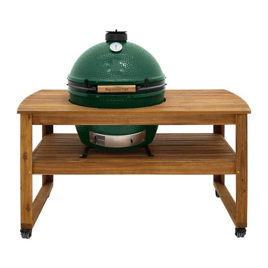 Big Green Egg Barbecue Accessories > Carts & Stands > Stand Big Green Egg Acacia Wood Table