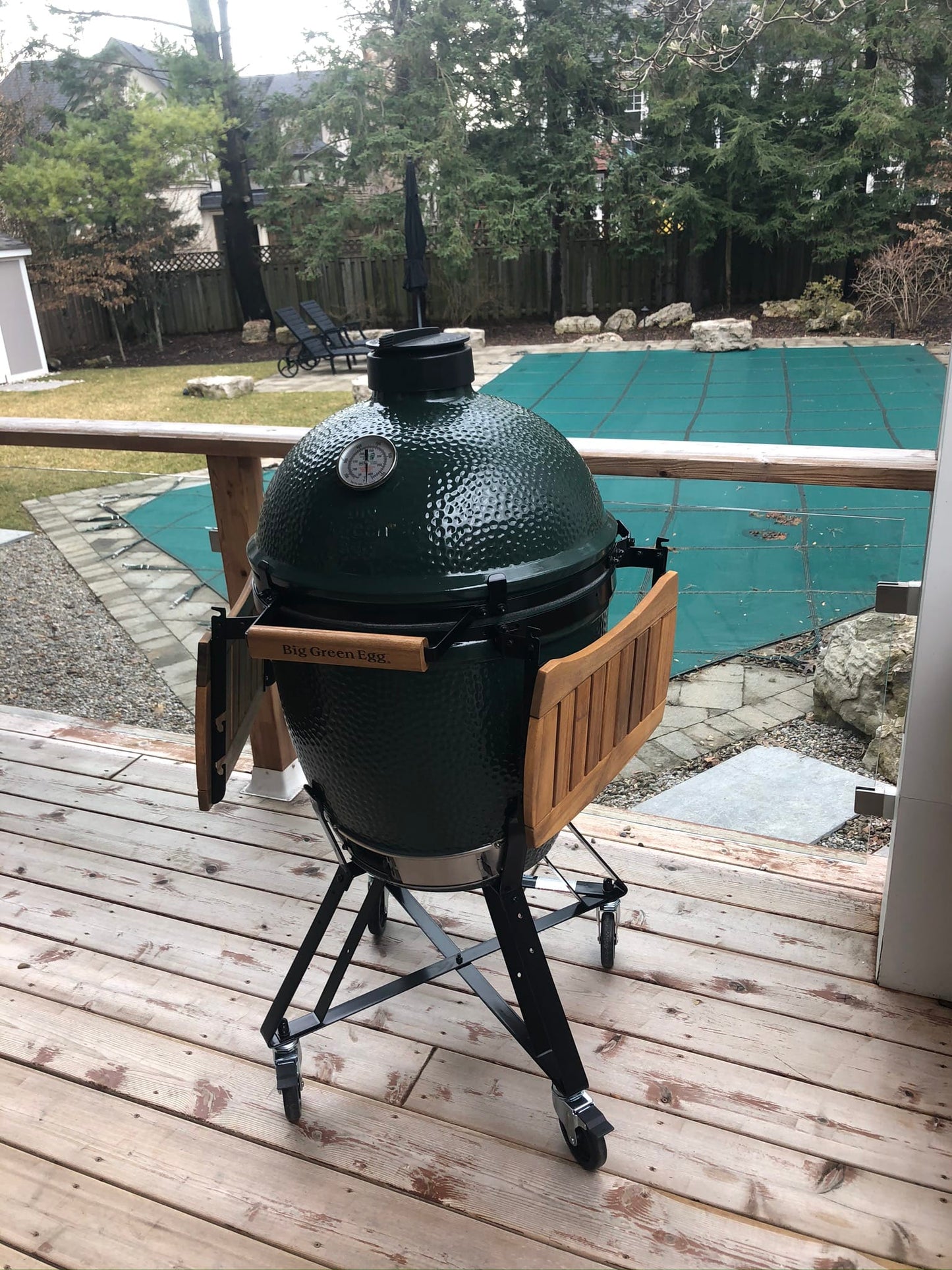 Big Green Egg Outdoor Cooking > Smokers > Charcoal Grills Big Green Egg Large Original Kit