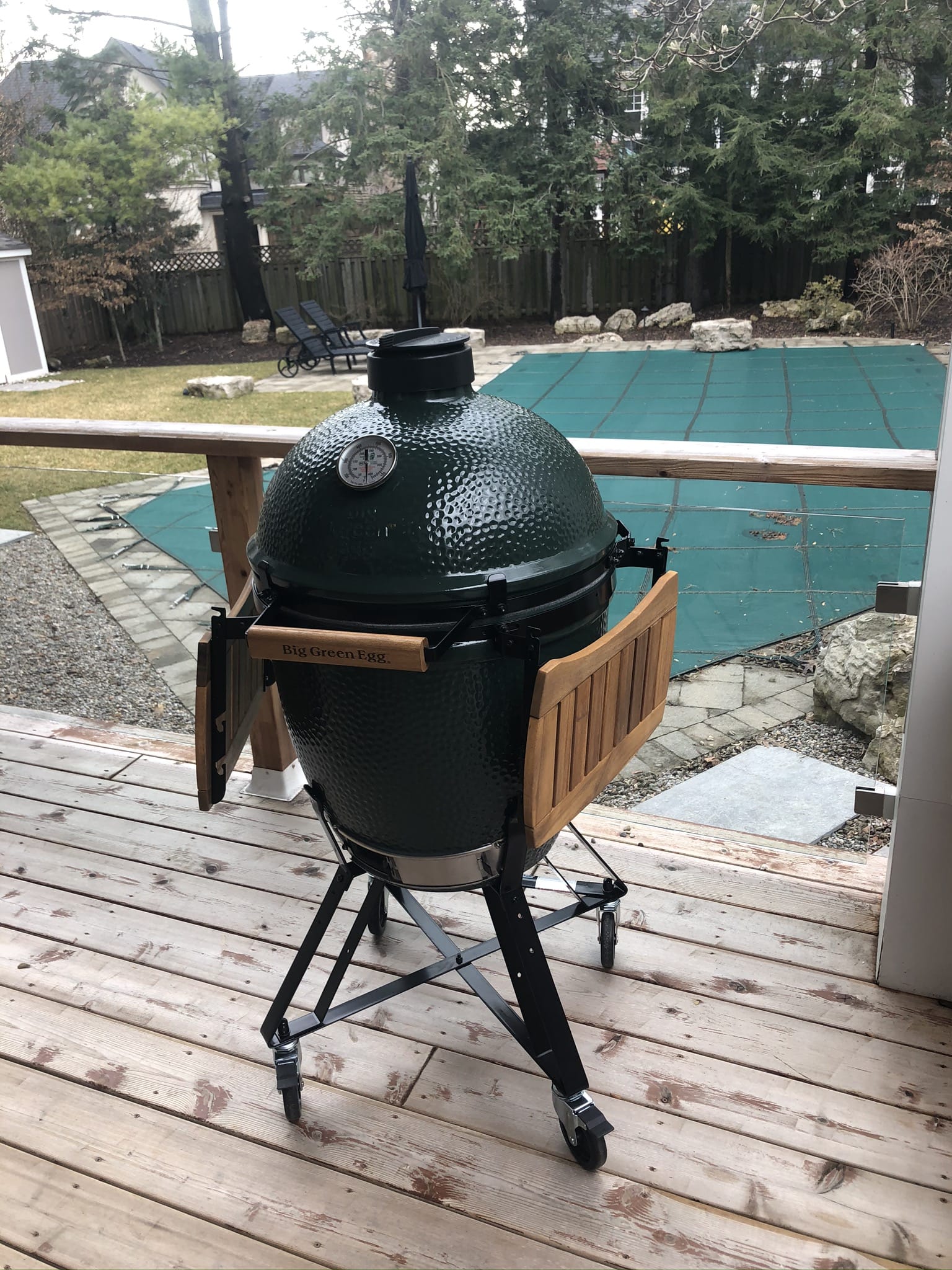 Big Green Egg Outdoor Cooking > Smokers > Charcoal Grills Big Green Egg Large Original Kit