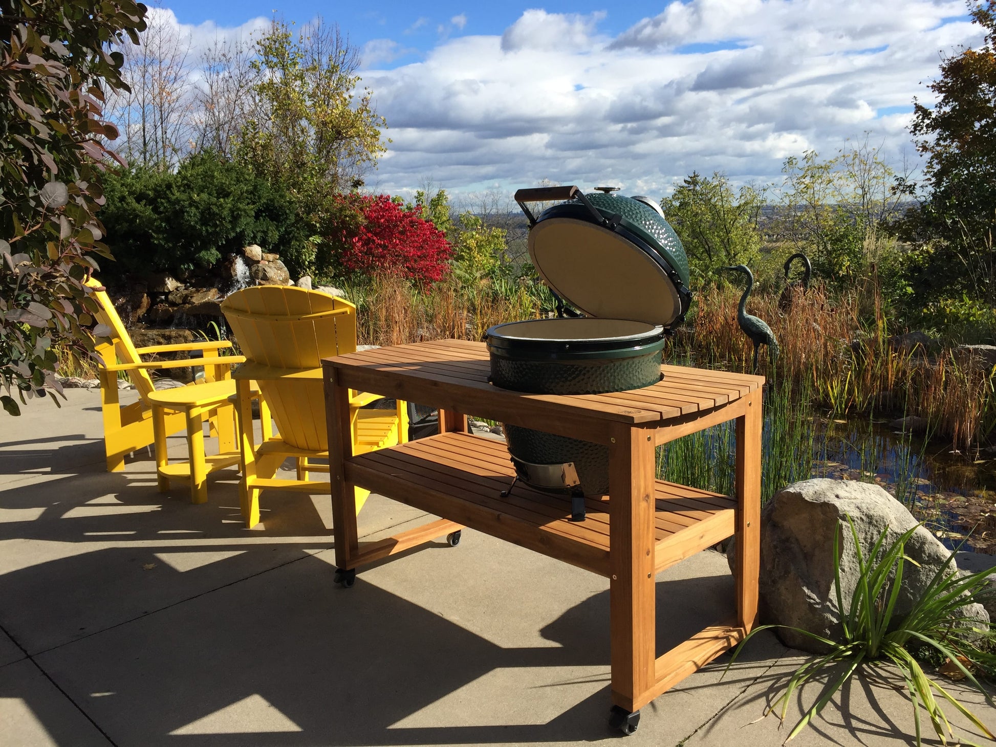 Big Green Egg Outdoor Cooking > Smokers > Charcoal Grills Big Green Egg Large Original Kit