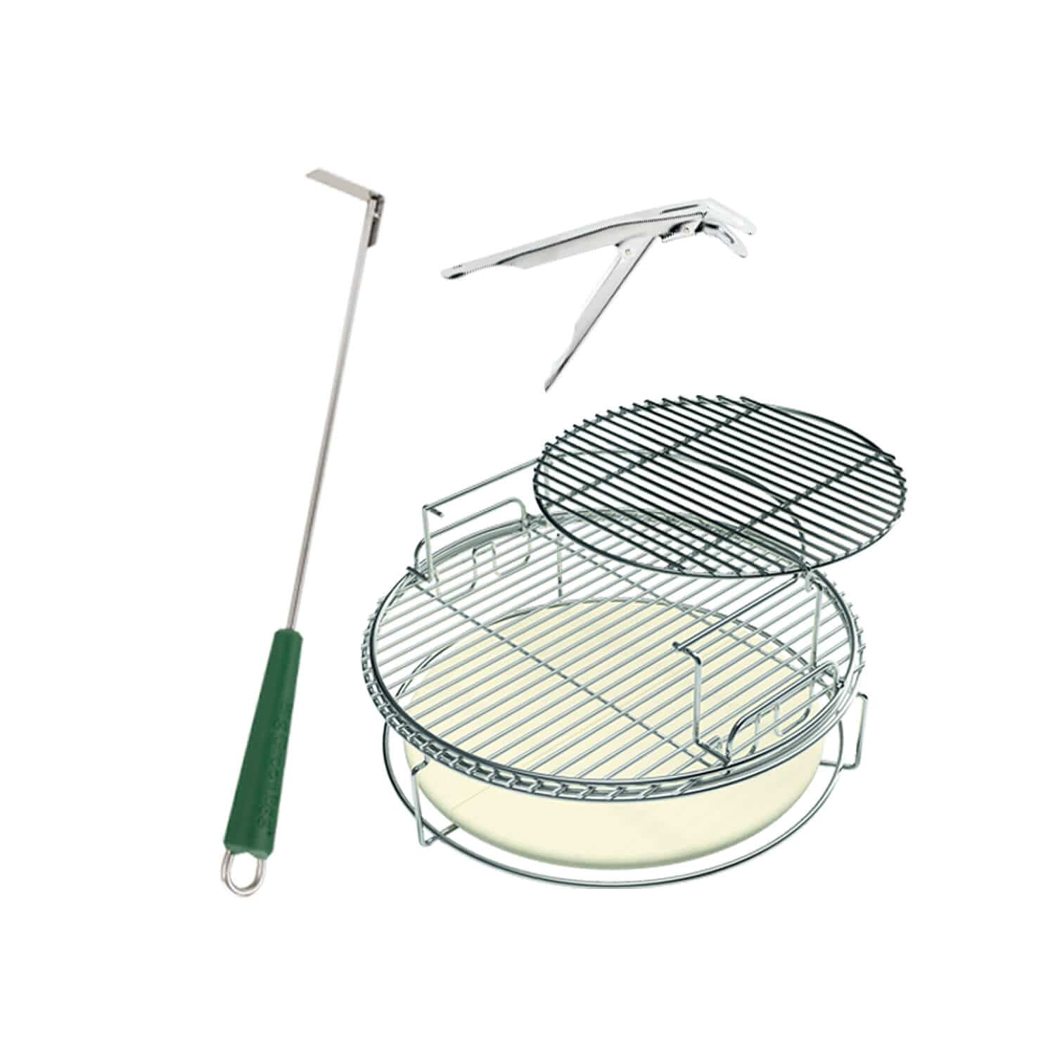 Big Green Egg Outdoor Cooking > Smokers > Charcoal Grills Big Green Egg Large Ultimate Kit