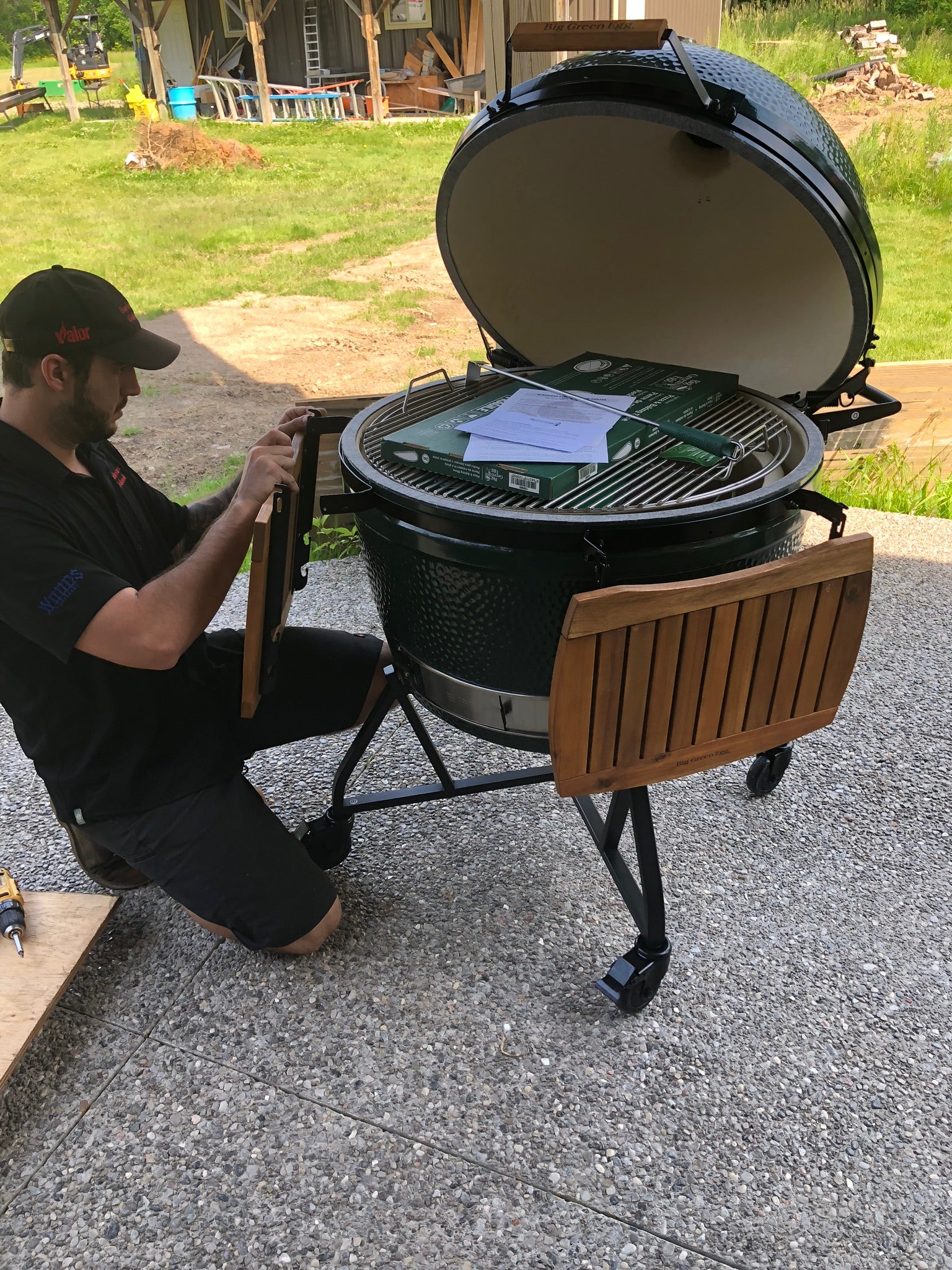 Green egg hotsell charcoal grill