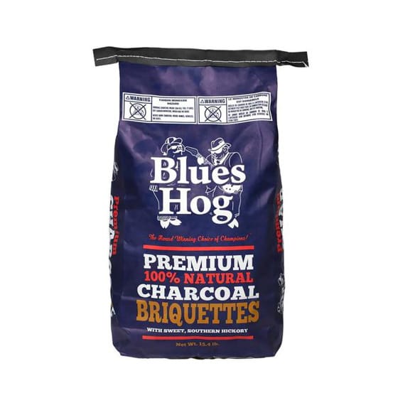 Blues Hog Wood & Charcoal > Charcoal > Briquettes Blues Hog Charcoal Briquettes - 15.4 lbs.