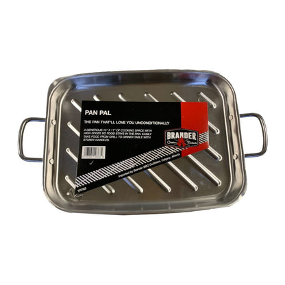 Brander Barbecue Accessories > Grill Toppers > Pots & Pans The Brander Pan Pal - Dishwasher-safe Grill Pan
