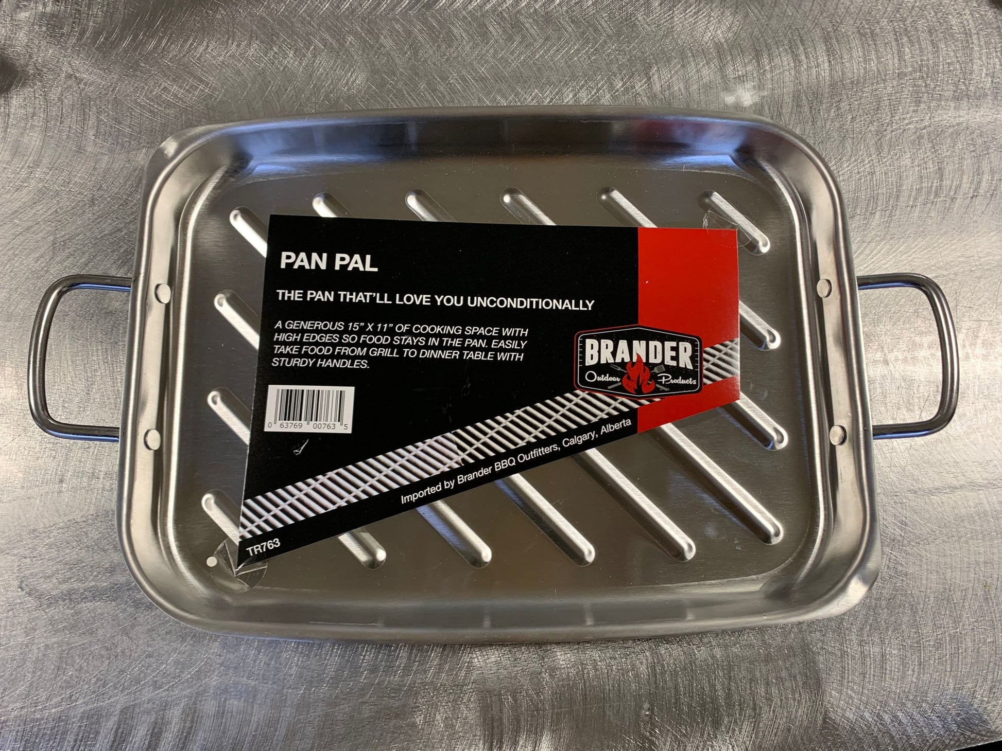 Brander Barbecue Accessories > Grill Toppers > Pots & Pans The Brander Pan Pal - Dishwasher-safe Grill Pan