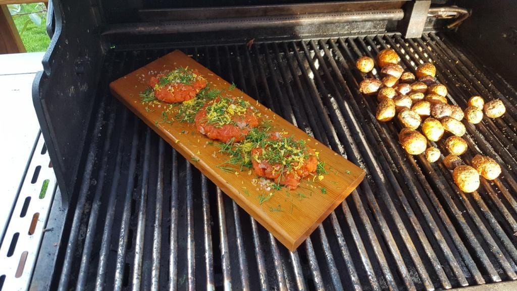 Brander Barbecue Accessories > Smoking Accessories Brander 7/8" Red Cedar Wood Grilling Plank