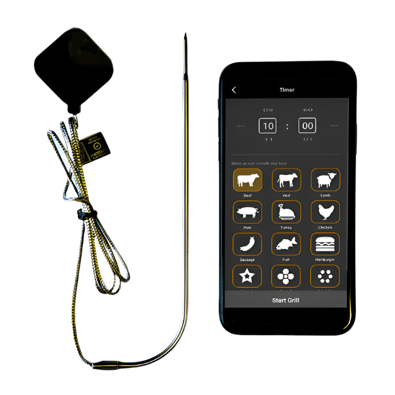 Brander Barbecue Accessories > Thermometers > Digital > Remote Brander Barbecue Brain Jr. 100% Bluetooth Thermometer