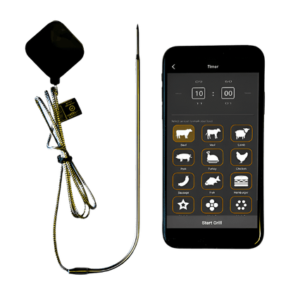 Brander Barbecue Accessories > Thermometers > Digital > Remote Brander Barbecue Brain Jr. 100% Bluetooth Thermometer