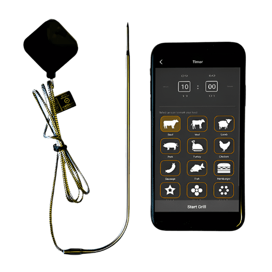 Brander Barbecue Accessories > Thermometers > Digital > Remote Brander Barbecue Brain Jr. 100% Bluetooth Thermometer
