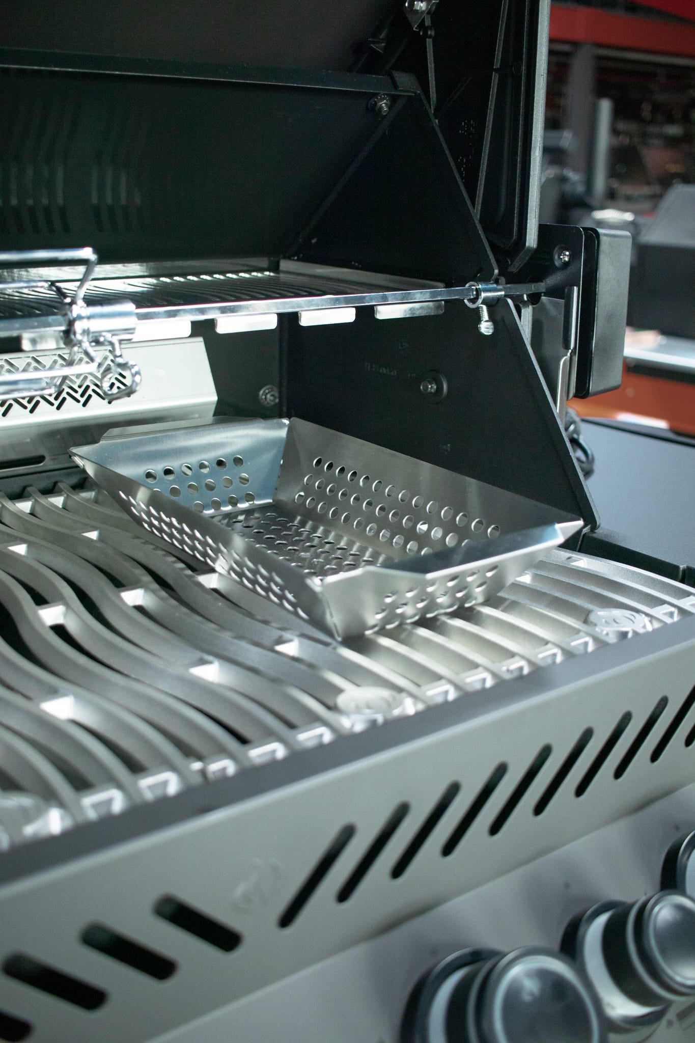 Brander Barbecue Accessories > Tools and Gadgets > Grill Toppers > Grill Baskets Brander Holey Smokes Grill Basket - Stainless Steel
