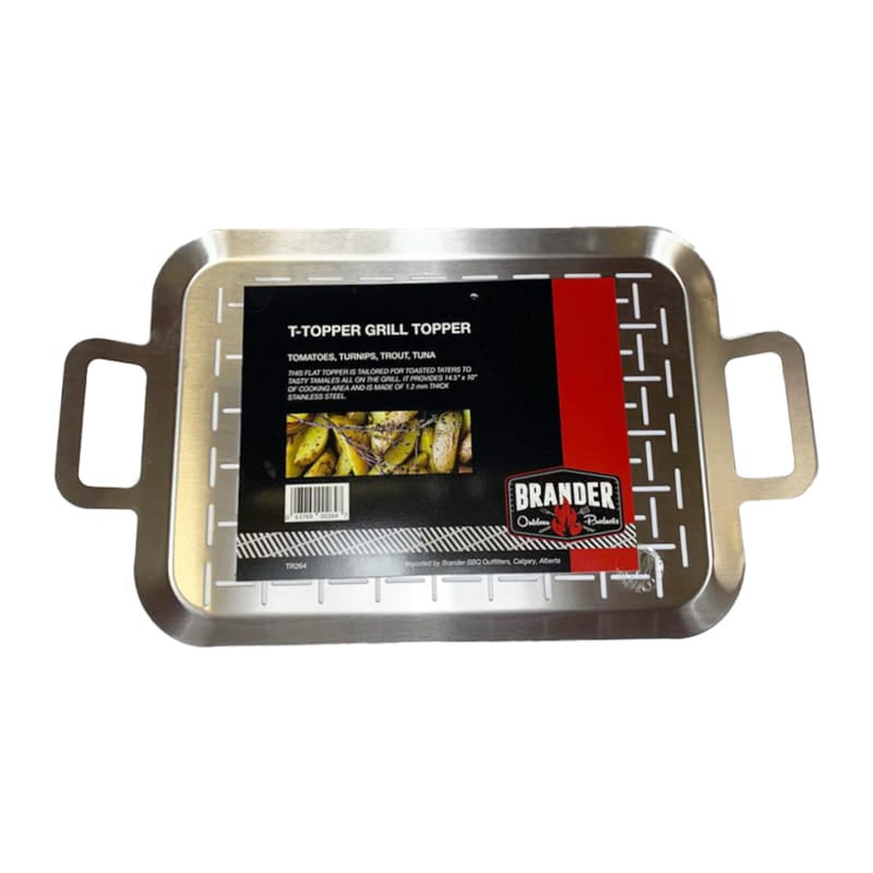 Brander Barbecue Accessories > Tools and Gadgets > Grill Toppers > Grill Baskets Brander T-Topper Grill Topper - Stainless Steel Grill Pan