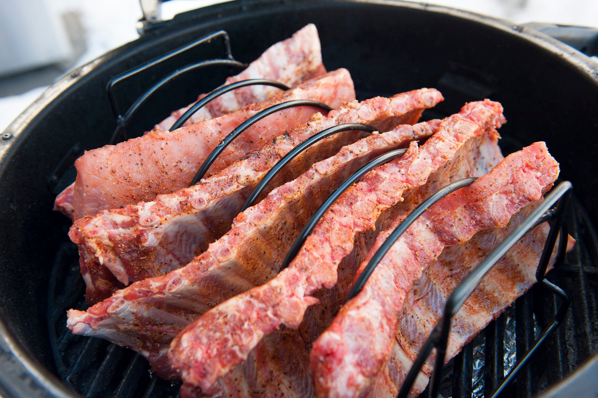 Brander Barbecue Accessories > Tools and Gadgets > Grill Toppers > Racks & Roasters Brander Ribbit The Reversible Rib and Roast Rack