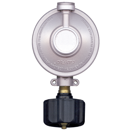 Brander Barbecue Parts > Hoses & Fittings > Regulators 175,000 BTU QCC Propane Regulator