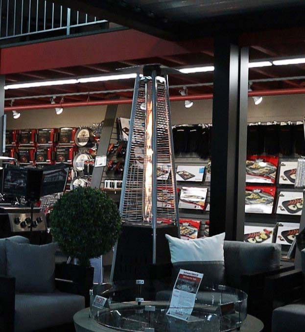 Brander Outdoor Living > Heating > Patio Heaters > Freestanding Brander Black Fontana Patio Torch