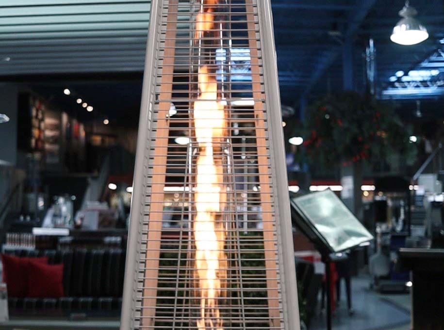 Brander Outdoor Living > Heating > Patio Heaters > Freestanding Brander Black Fontana Patio Torch