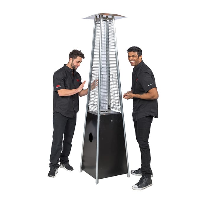 Brander Outdoor Living > Heating > Patio Heaters > Freestanding Brander Black Fontana Patio Torch