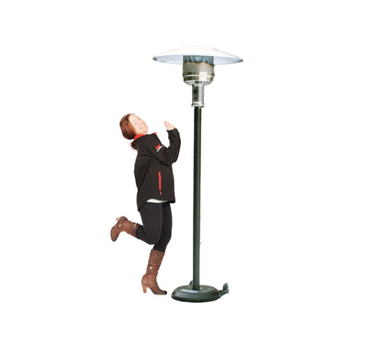 Brander Outdoor Living > Heating > Patio Heaters > Freestanding Brander Black Patio Heater - Natural Gas
