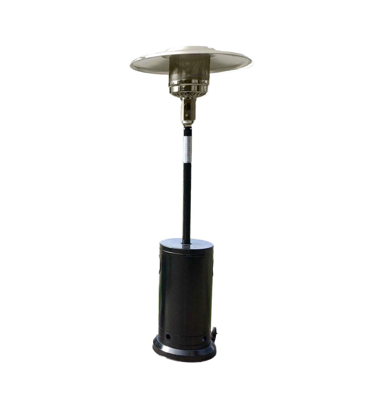 Brander Outdoor Living > Heating > Patio Heaters > Freestanding Brander Black Patio Heater - Propane