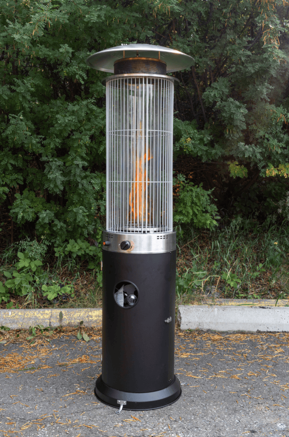 Brander Outdoor Living > Heating > Patio Heaters > Freestanding Brander Spiral Flame Patio Heater with Flameguard - Propane