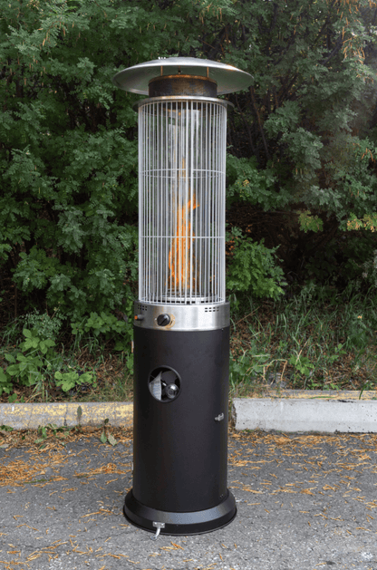 Brander Outdoor Living > Heating > Patio Heaters > Freestanding Brander Spiral Flame Patio Heater with Flameguard - Propane