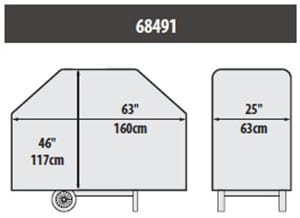 Broil King Barbecue Accessories > Covers & Mats > Covers Broil King 63" Heavy Duty Cover - 68491