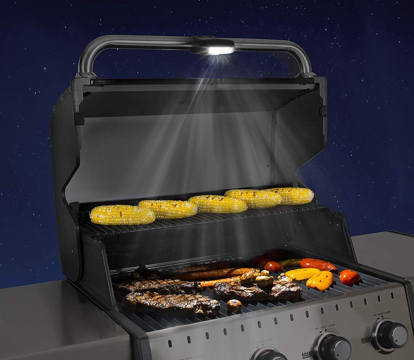 Broil King Barbecue Accessories > Grilling Tools > Attachments > Grill Lights Handle Mount LED Grill Light
