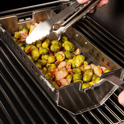 Broil King Barbecue Accessories > Grilling Tools > Attachments > Rotisserie Accessories Broil King Rotisserie Tumble Basket & Grill Topper