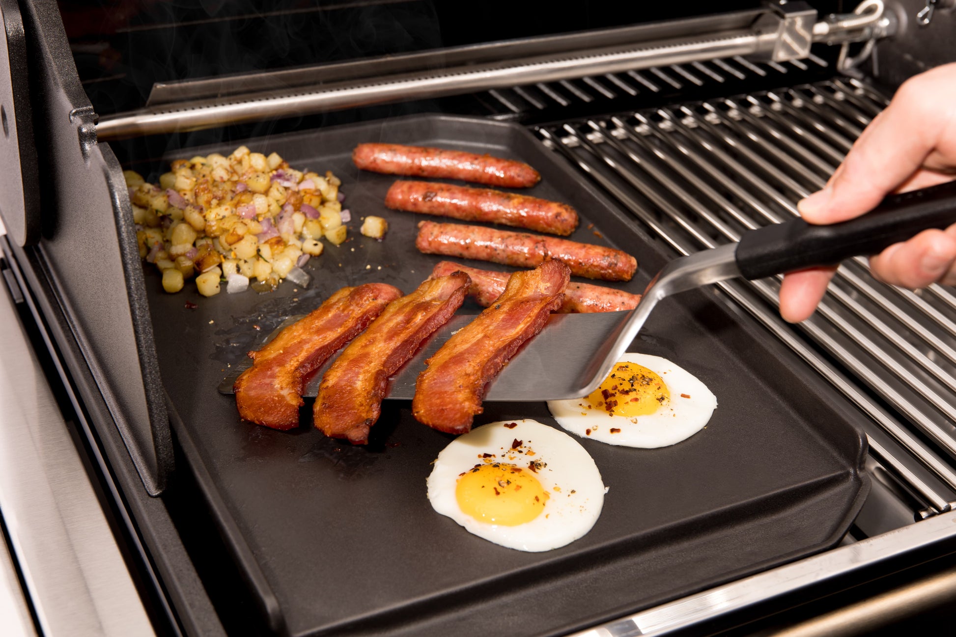 Broil King Barbecue Accessories > Tools and Gadgets > Grill Toppers > Griddles Broil King Cast Iron Plancha - 11342