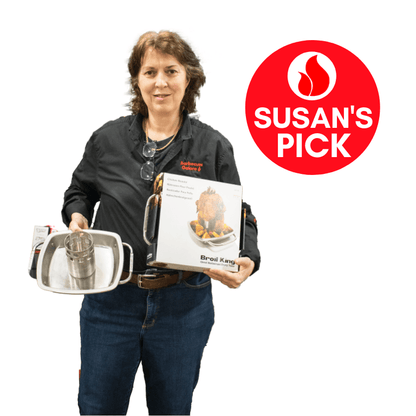 Broil King Barbecue Accessories > Tools and Gadgets > Grill Toppers > Racks & Roasters Broil King Chicken Roaster with Pan
