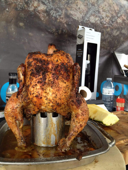 Broil King Barbecue Accessories > Tools and Gadgets > Grill Toppers > Racks & Roasters Broil King Chicken Roaster with Pan
