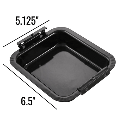 Broil King Grease Pan Broil King 52009901 5 1/8" x 6 1/2" Porcelain Coated Grease Pan