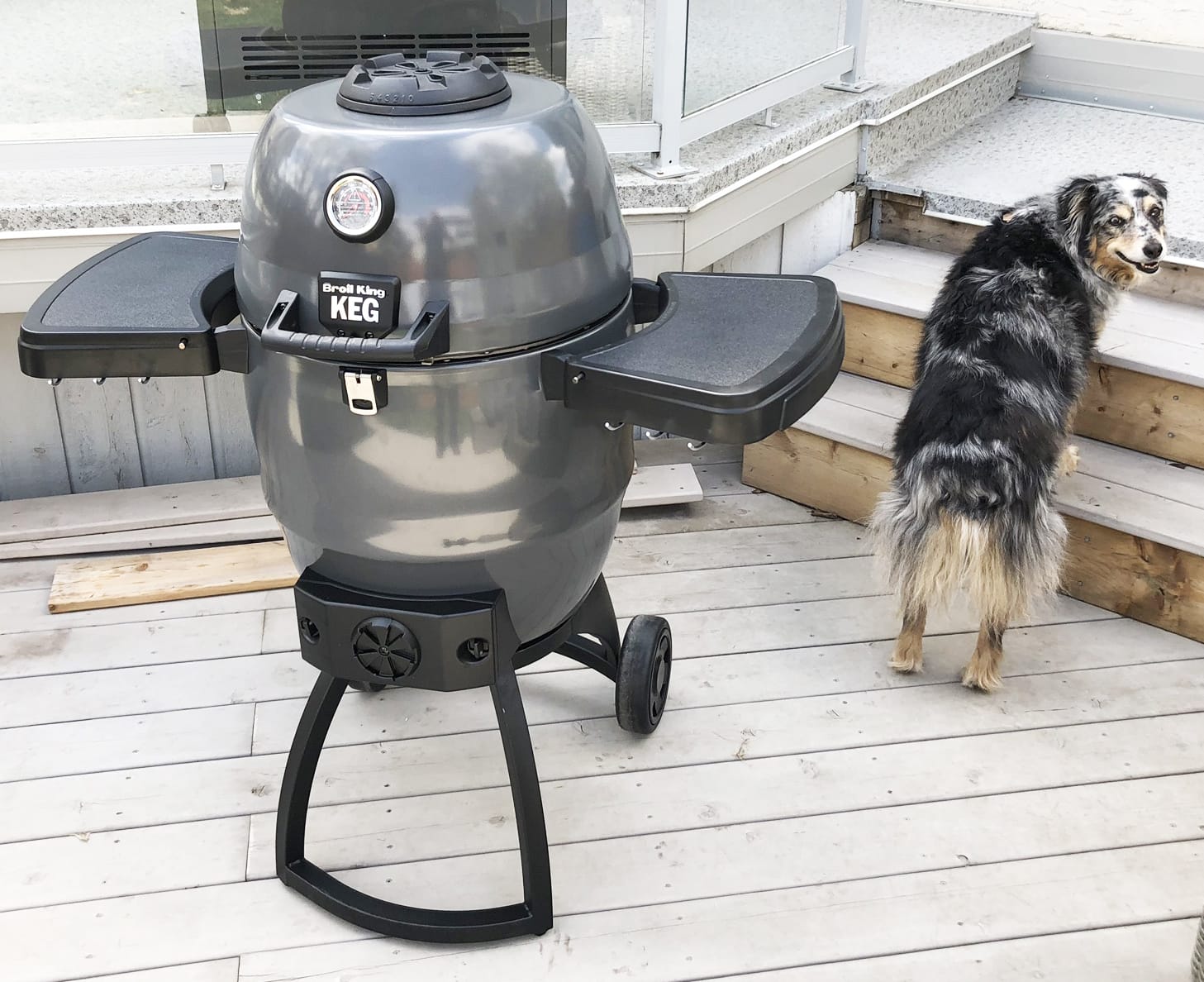 Broil King Outdoor Cooking > Charcoal Grills > Smokers Broil King Keg 5000 Charcoal Barbecue