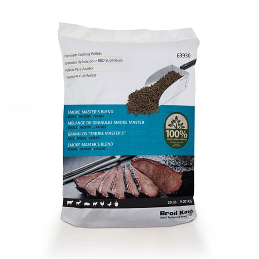Broil King Wood & Charcoal > Smoke Pellets Broil King Pellets - Smoke Master's Blend - 20lb Bag