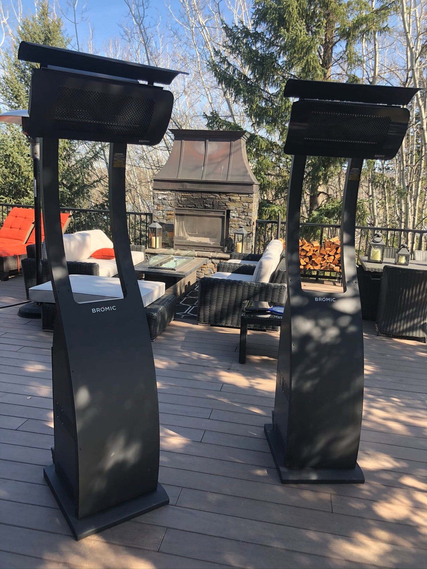Bromic Outdoor Living > Heating > Patio Heaters > Freestanding BROMIC Tungsten Smart-Heat™ Portable Heater