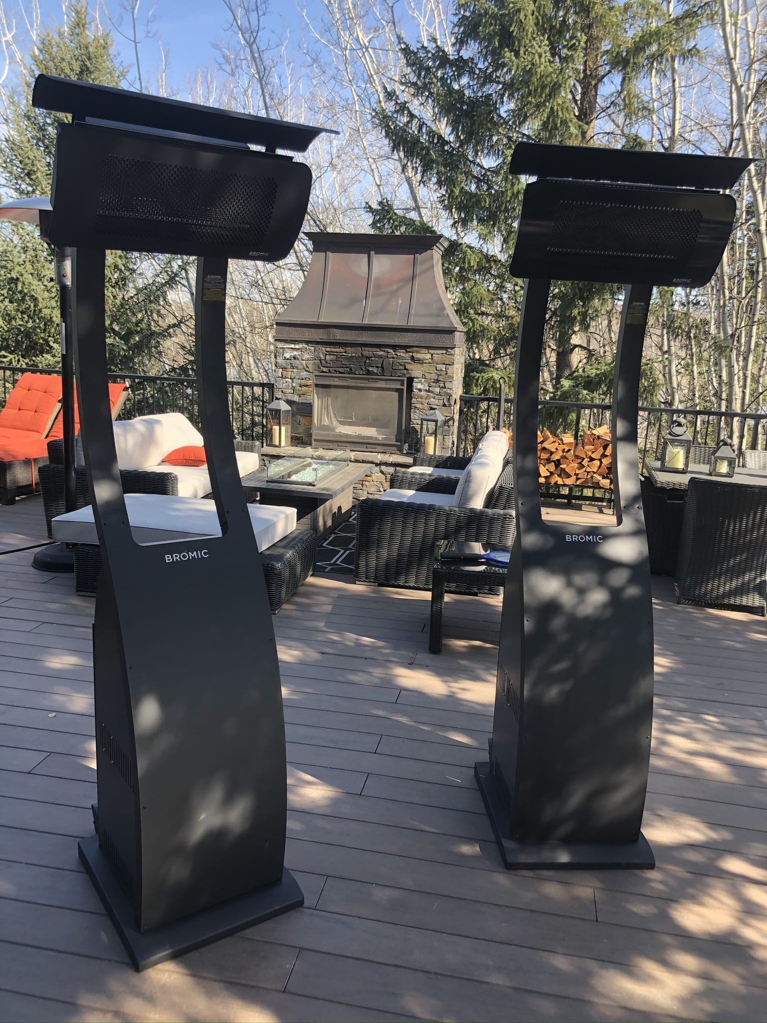 Bromic Outdoor Living > Heating > Patio Heaters > Freestanding BROMIC Tungsten Smart-Heat™ Portable Heater