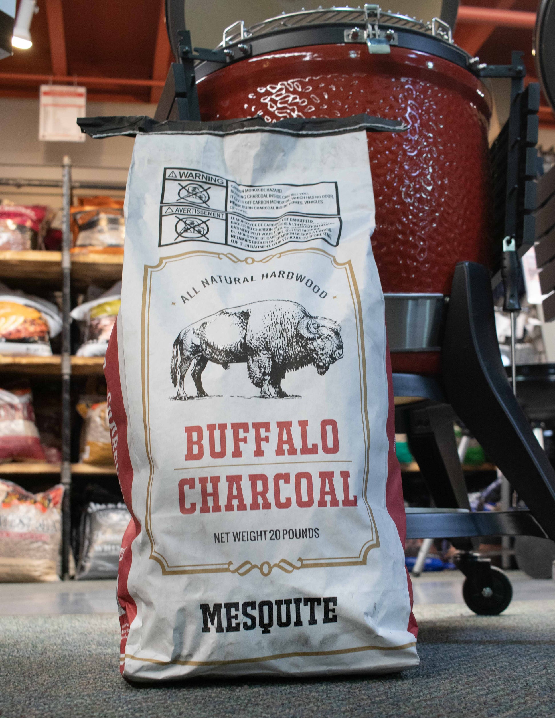 Buffalo Charcoal Wood & Charcoal > Charcoal > Lump Charcoal Buffalo Lump Charcoal - Mesquite