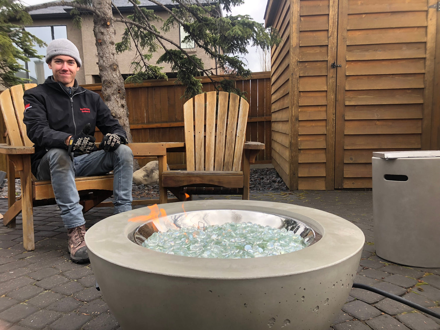 Outdoor Great Room 20" Cove Fire Bowl - CV-20 | Barbecues Galore: Burlington, Oakville, Etobicoke & Calgary