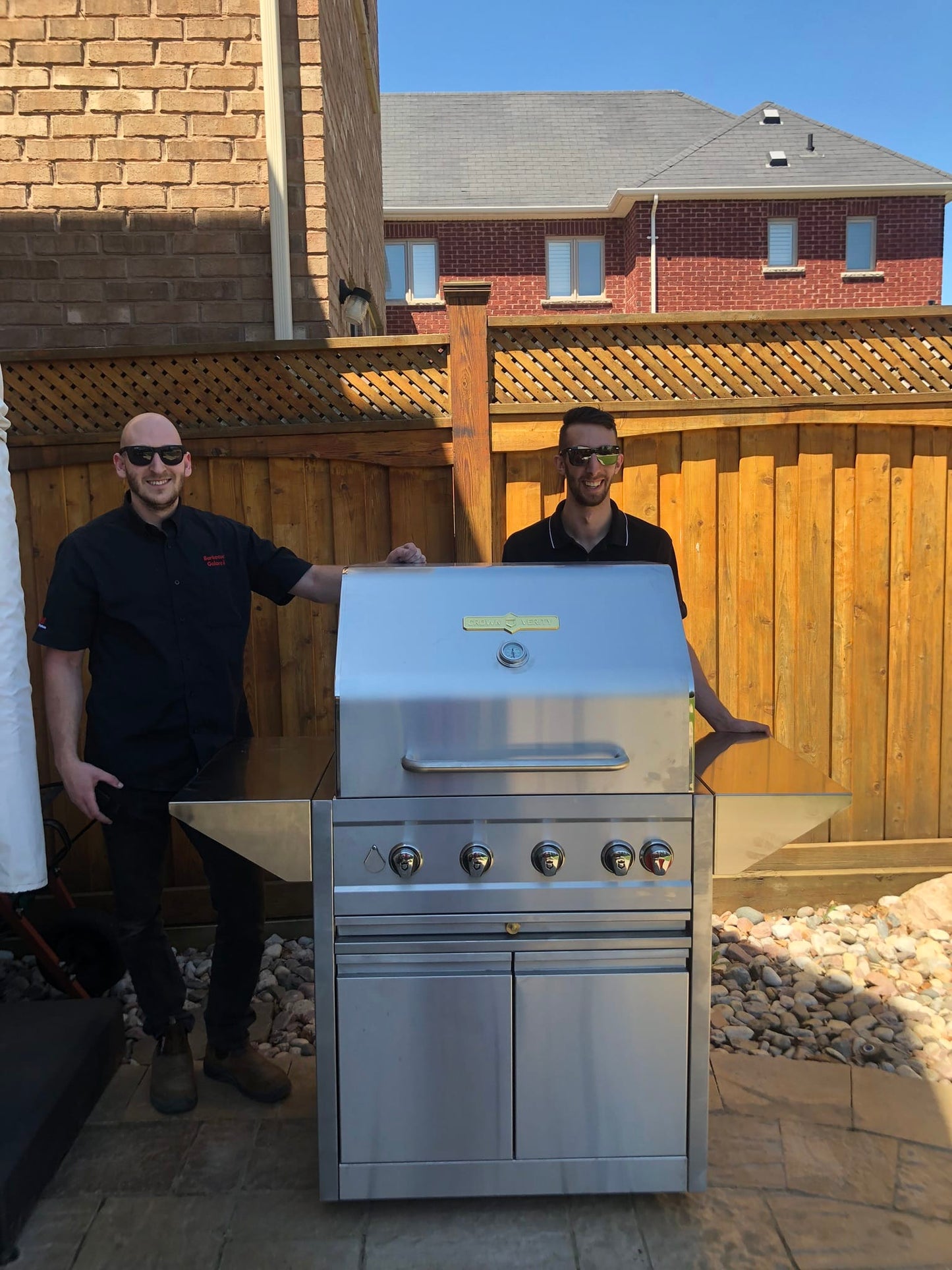 Crown Verity Outdoor Cooking > Gas Grills > BBQs Crown Verity Estate Series Cart Grill - 30", 36", 42"
