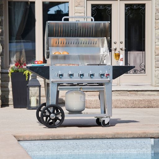 Crown Verity Outdoor Cooking > Gas Grills > BBQs Crown Verity Mobile Grill PRO Pkg - 30", 36", 48"