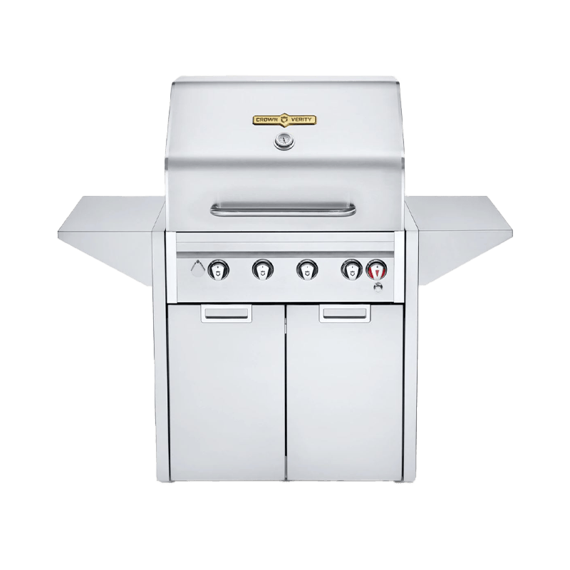 Crown Verity Outdoor Cooking > Gas Grills > BBQs Natural Gas / 30" Crown Verity Estate Series Cart Grill - 30", 36", 42"