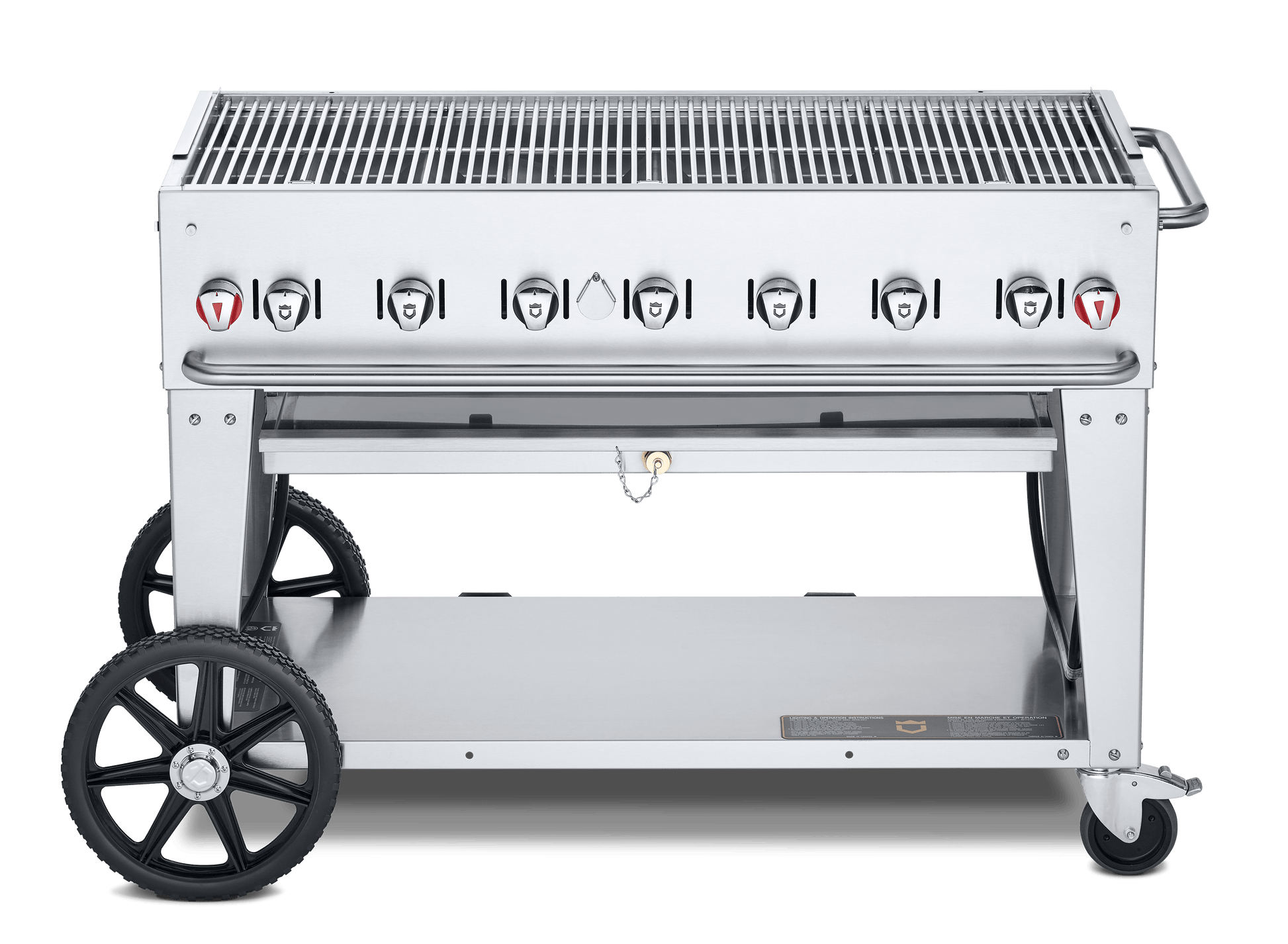 Crown Verity Outdoor Cooking > Gas Grills > BBQs Natural Gas / 48" Crown Verity Mobile Grill - 30", 36", 48", 60", 72"