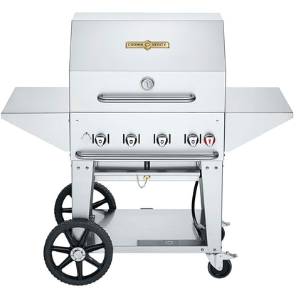Crown Verity Outdoor Cooking > Gas Grills > BBQs Propane / 30" Crown Verity Mobile Grill PRO Pkg - 30", 36", 48"